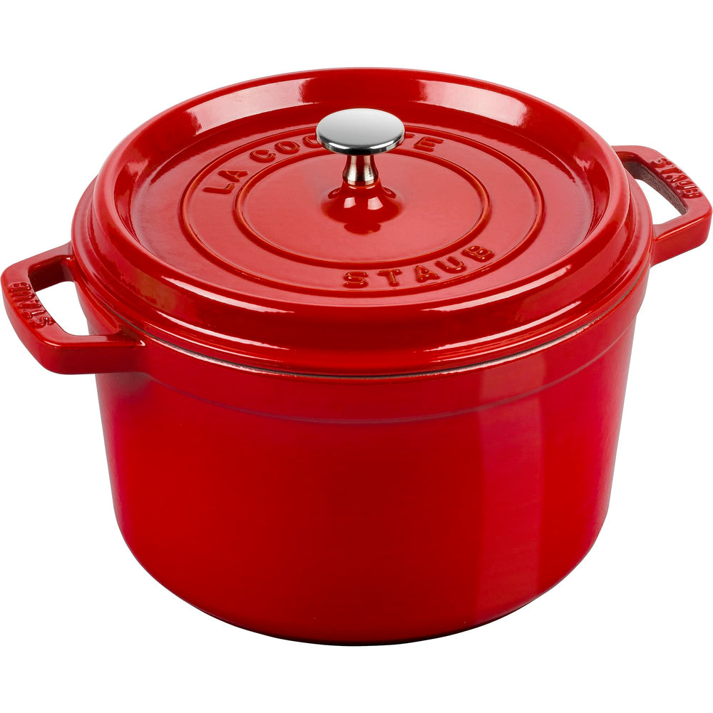 STAUB cocotte Tall vue avant packaging élégant et capacité généreuse