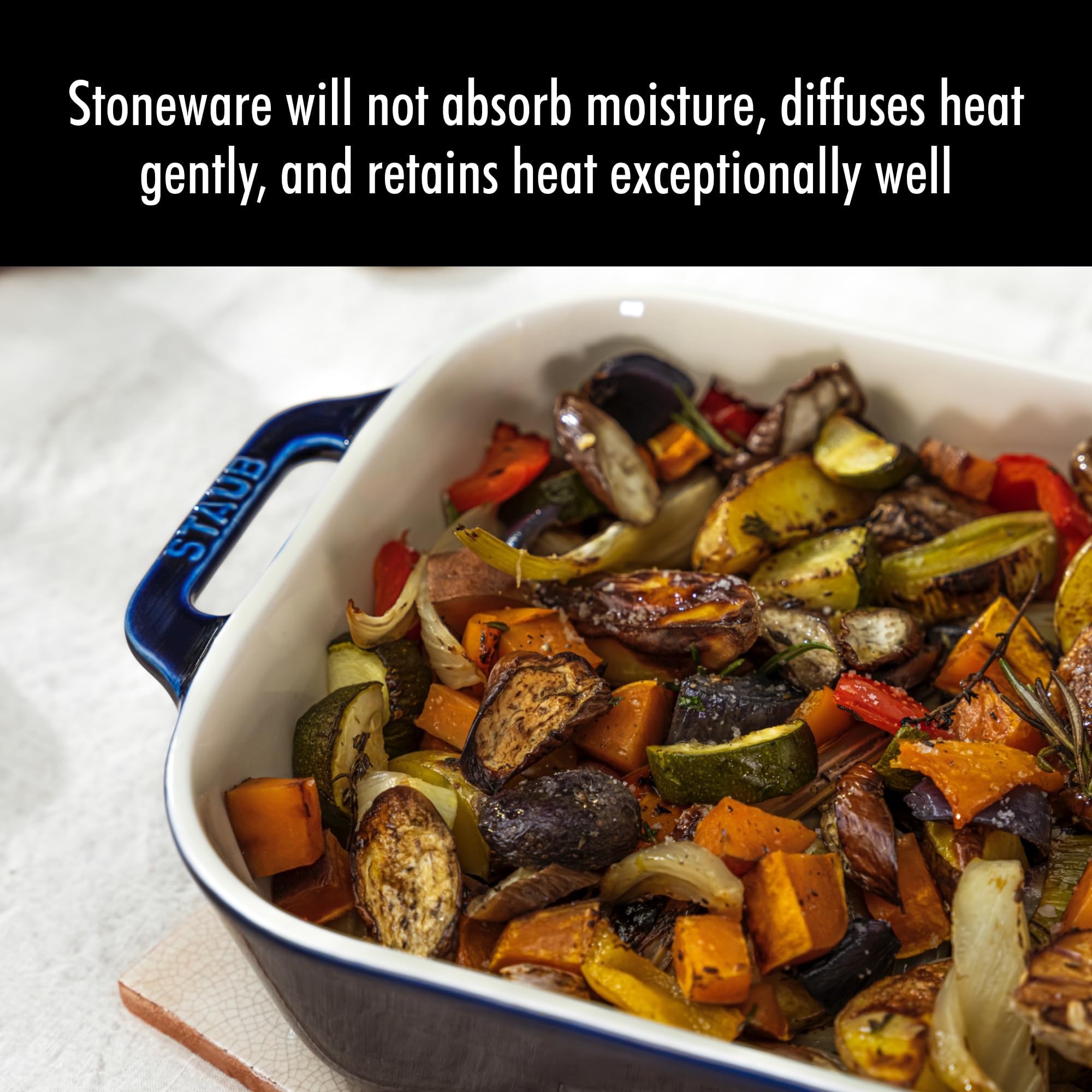 STAUB mise en scène lifestyle illustrant élégance sur la table