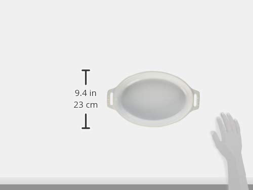 STAUB ensemble de deux plats ovales en situation de service pratique