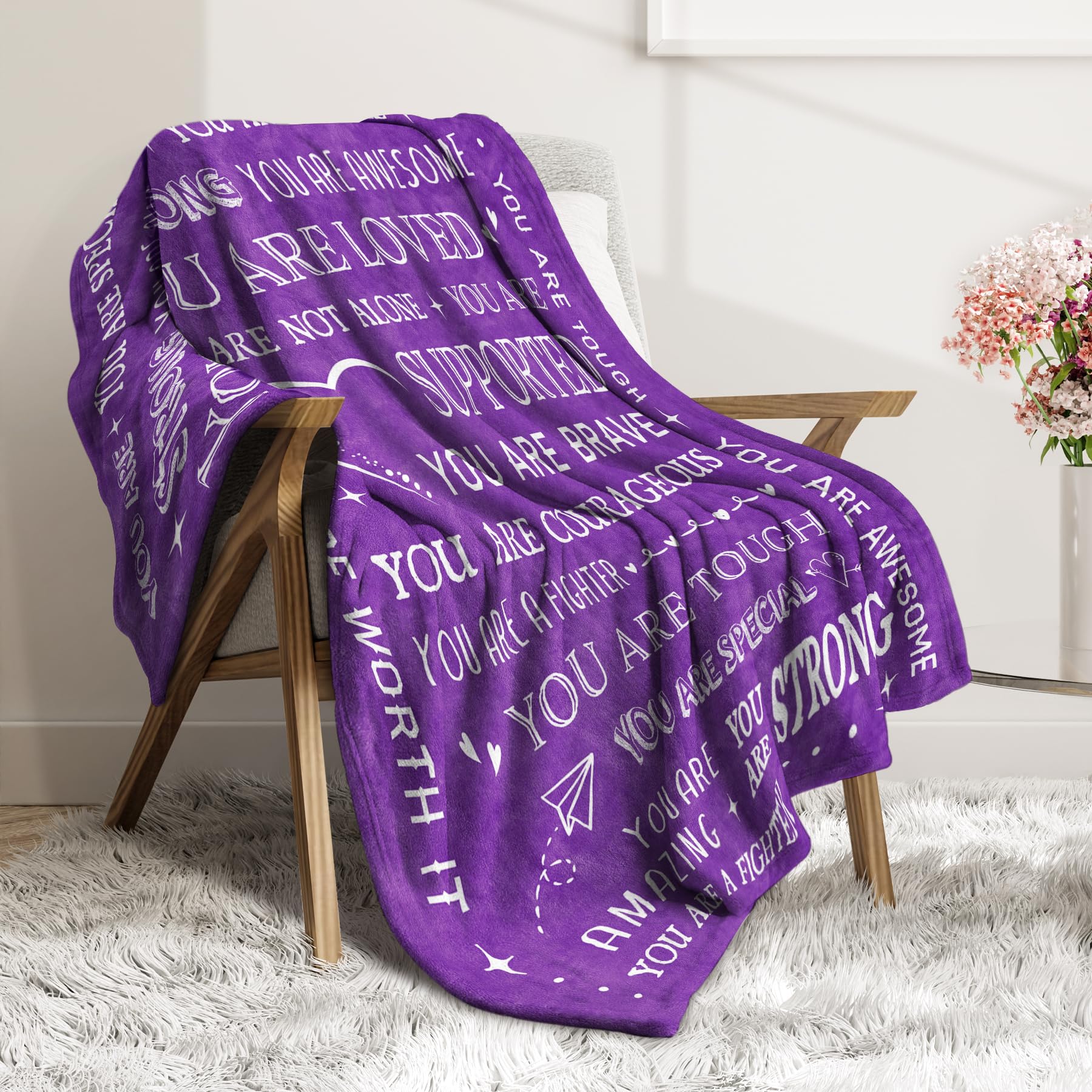 SteadStyle étiquette et message lisible exprimant soutien et encouragement