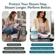 Steam & Go bec de versement démontrant remplissage facile du réservoir