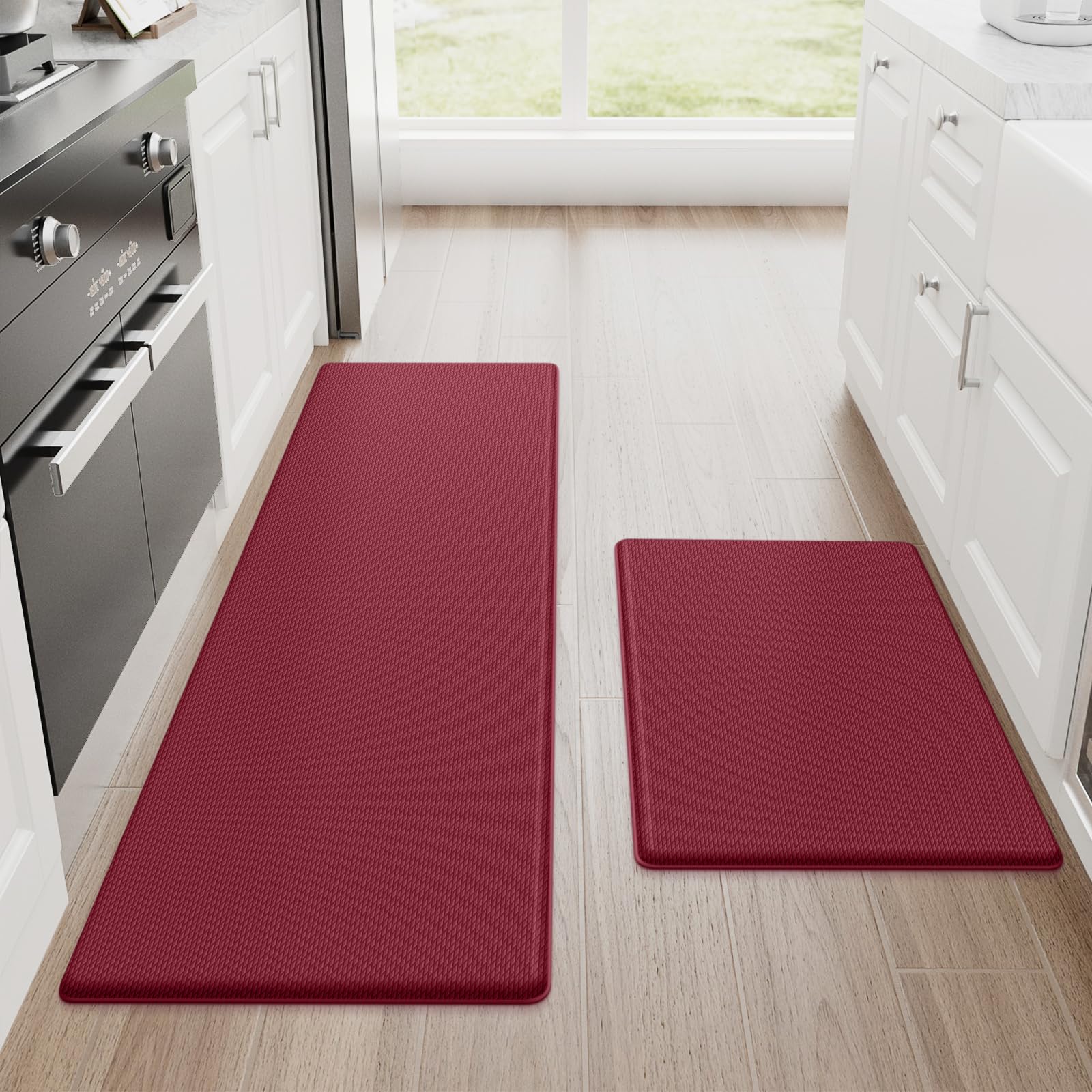 StepRite tapis devant plan de travail montrant confort et esthétique