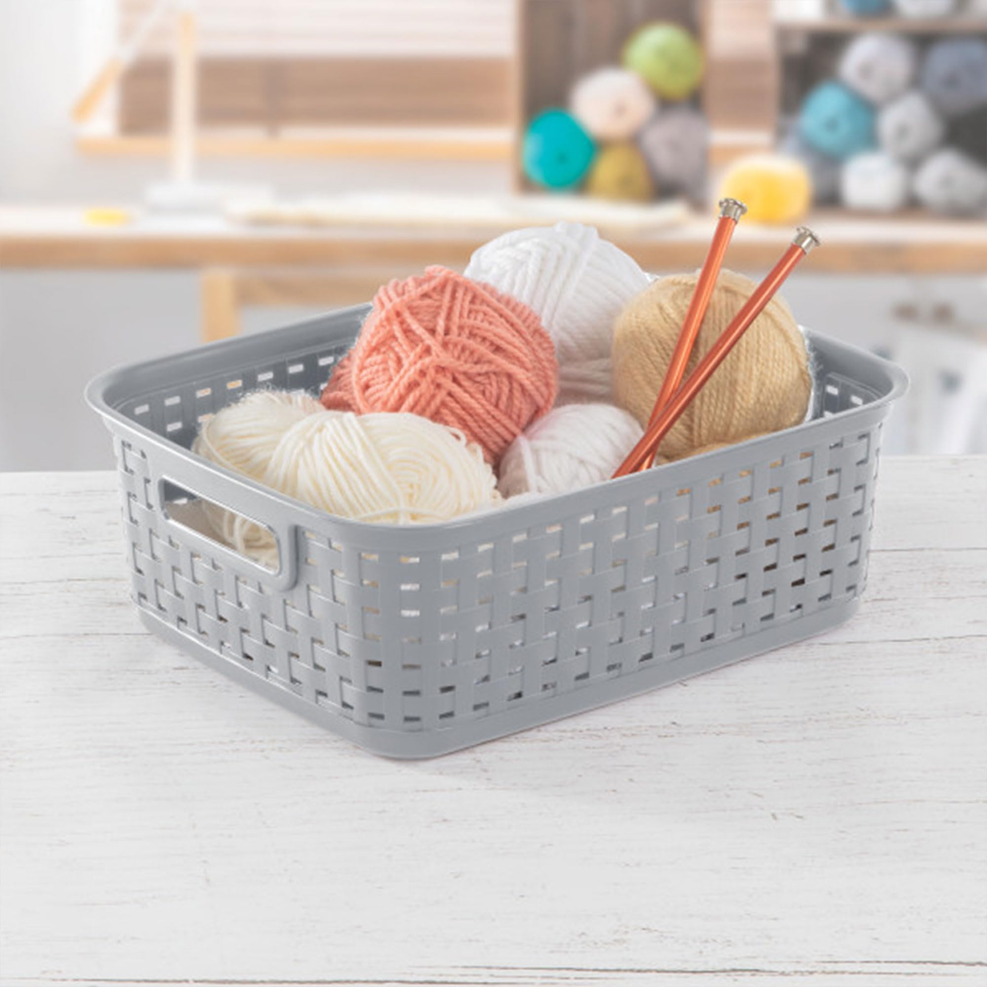 Sterilite étiquette avec dimensions extérieures pour vérifier la compatibilité meuble