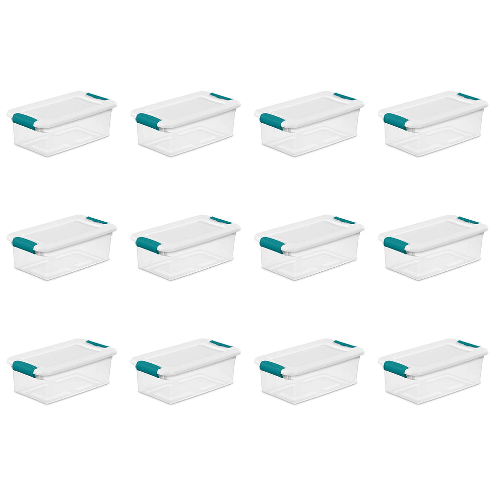 Sterilite vue avant de la boîte fermée montrant finition propre et gain de place