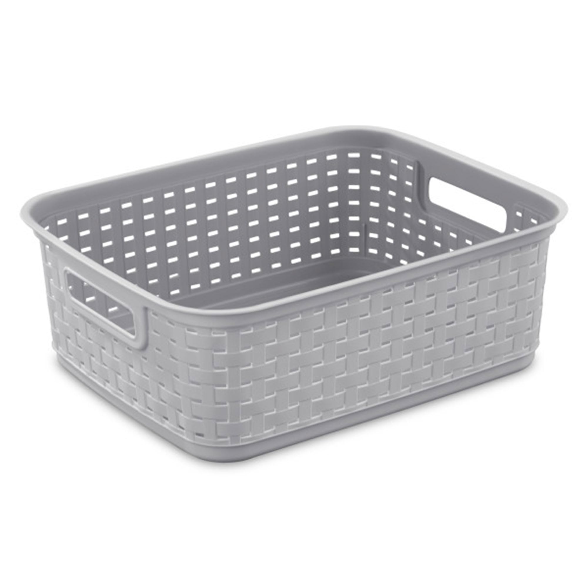 Sterilite gros plan sur tressage imitation osier offrant esthétique et ventilation