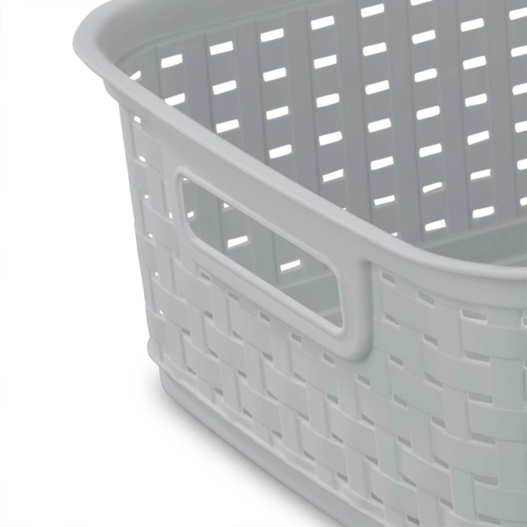 Sterilite paniers pour rangement de bureau illustrant organisation de fournitures