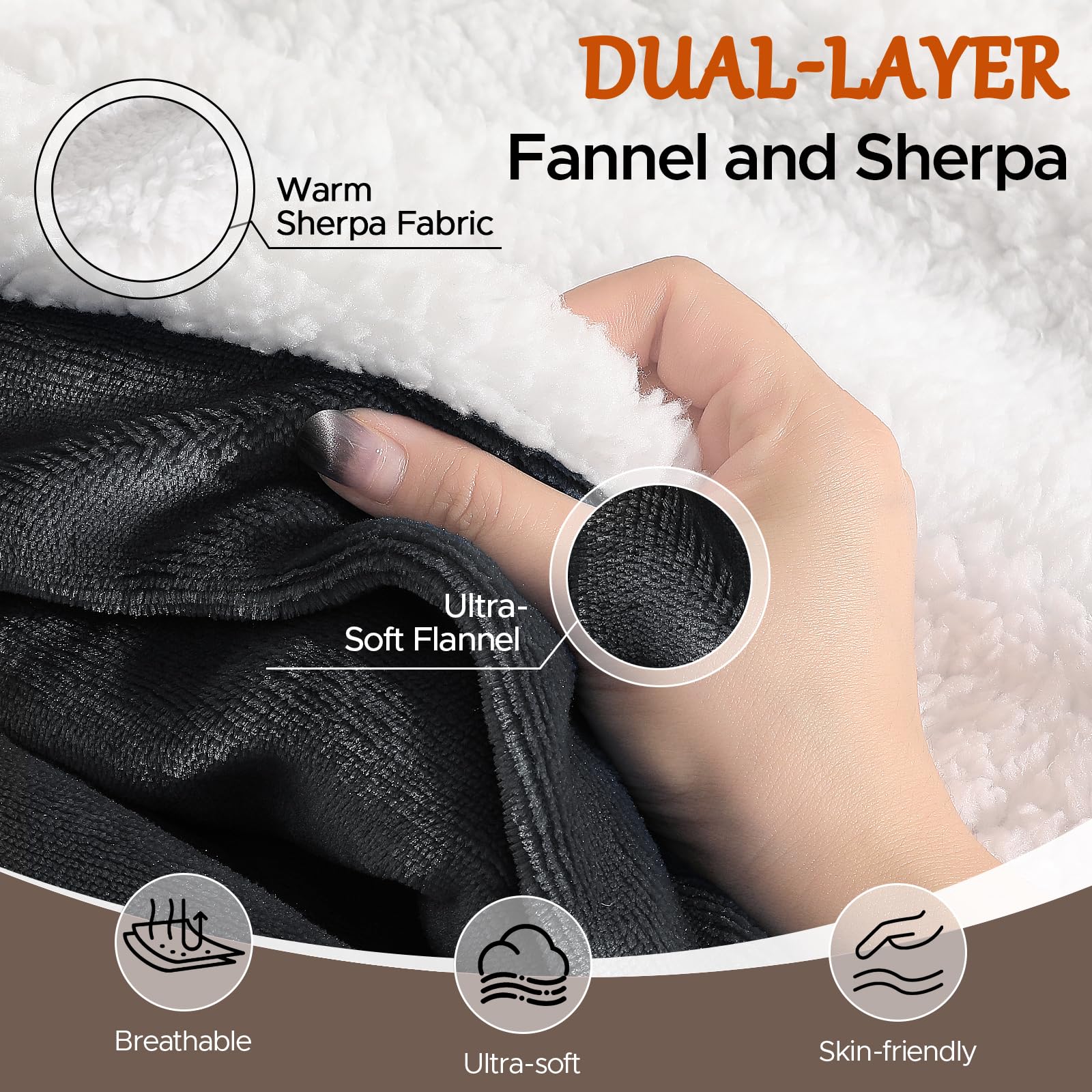 STHYTON couverture pliée compacte facilitant rangement et gain de place