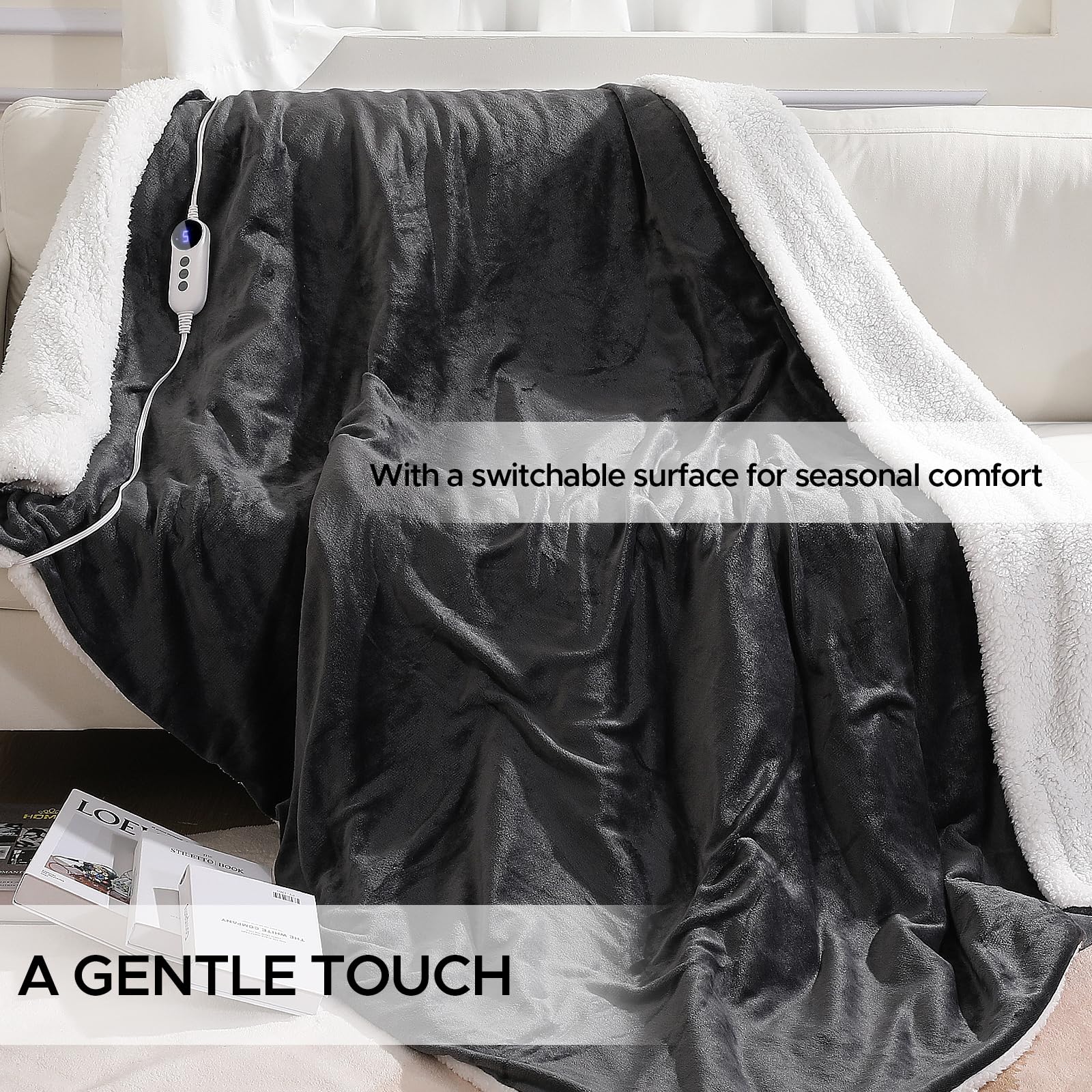 STHYTON couverture prête pour lavage machine, entretien simple et pratique