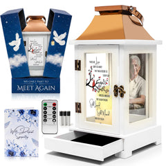 STILLWIND lanterne face avec coffret prête à offrir, design apaisant et présentation soignée