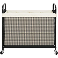 STO STO face avant du panier beige montrant capacité et design pratique