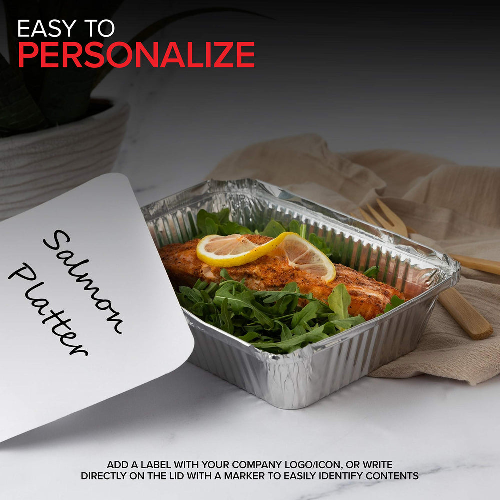 Stock Your Home couvercle carton en gros plan montrant surface étiquetable
