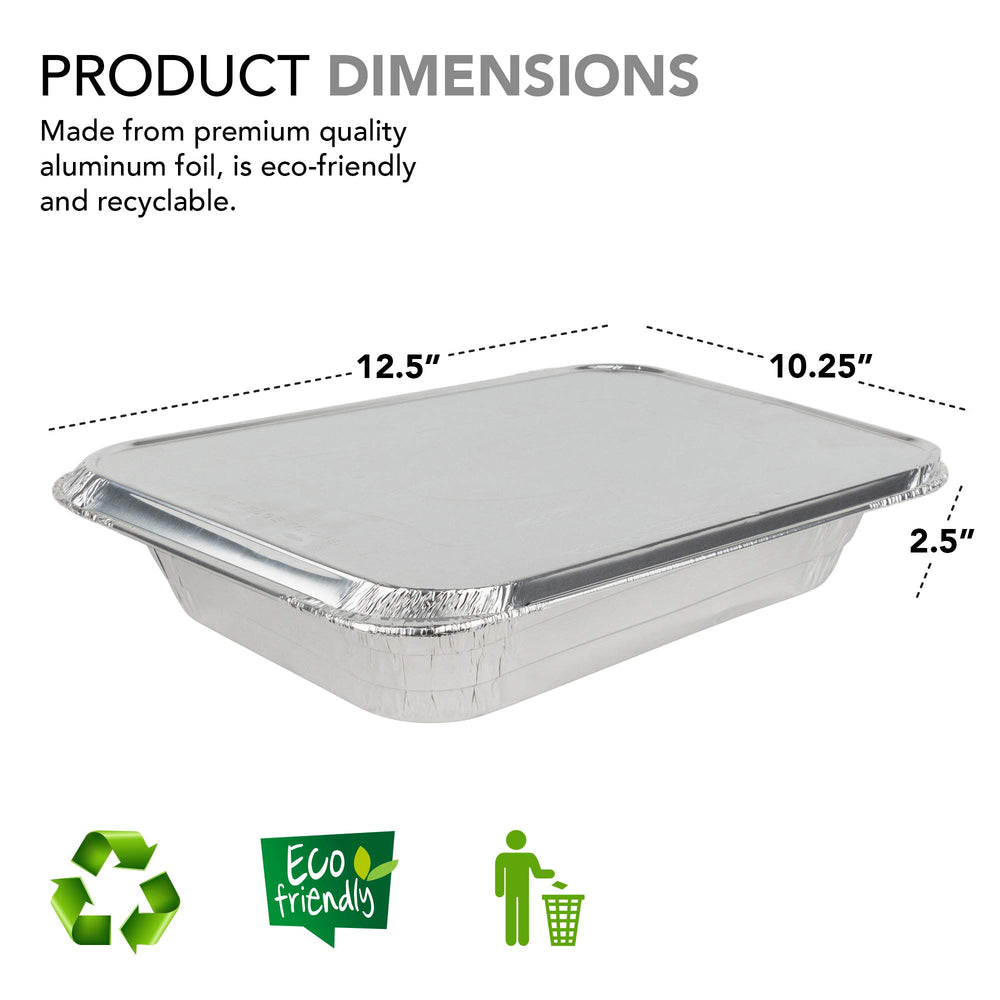 Stock Your Home couvercle zoom illustrant l'ajustement sûr et la protection des aliments