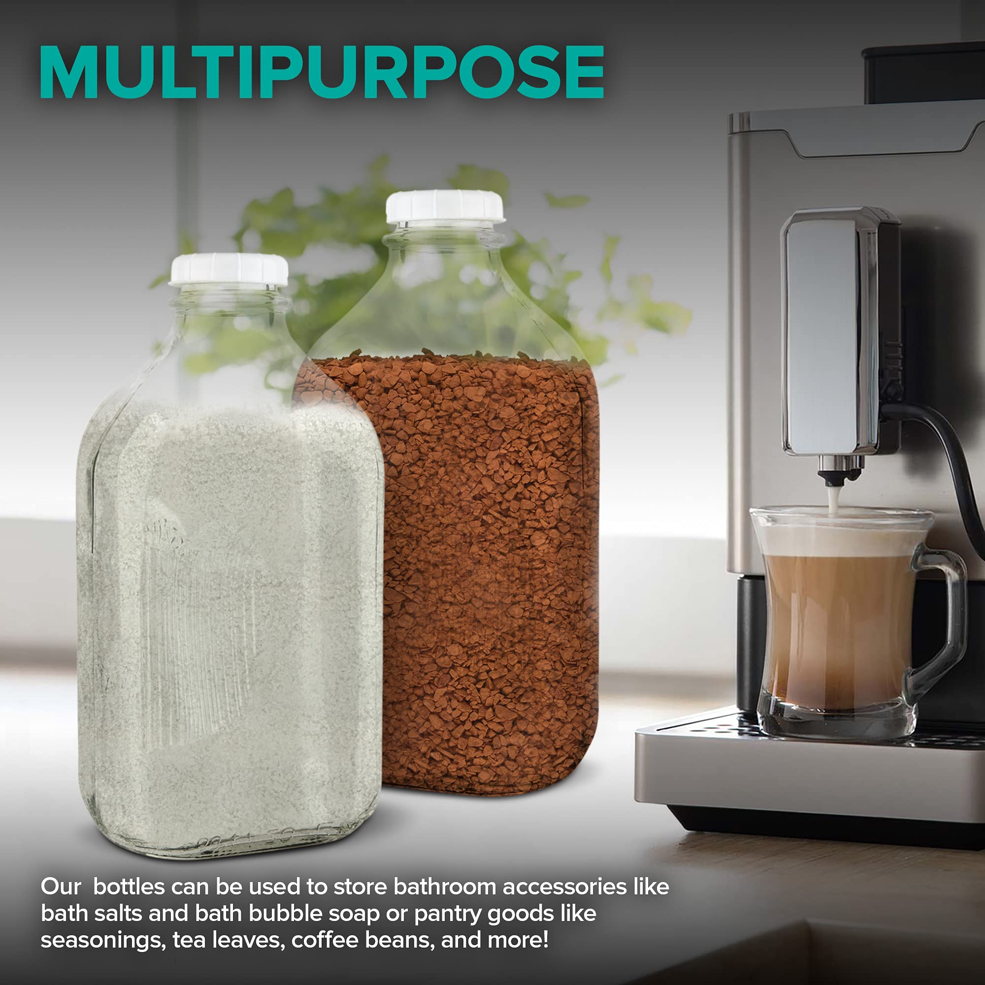 Stock Your Home mise en scène en cuisine, esthétique et réutilisable pour boissons