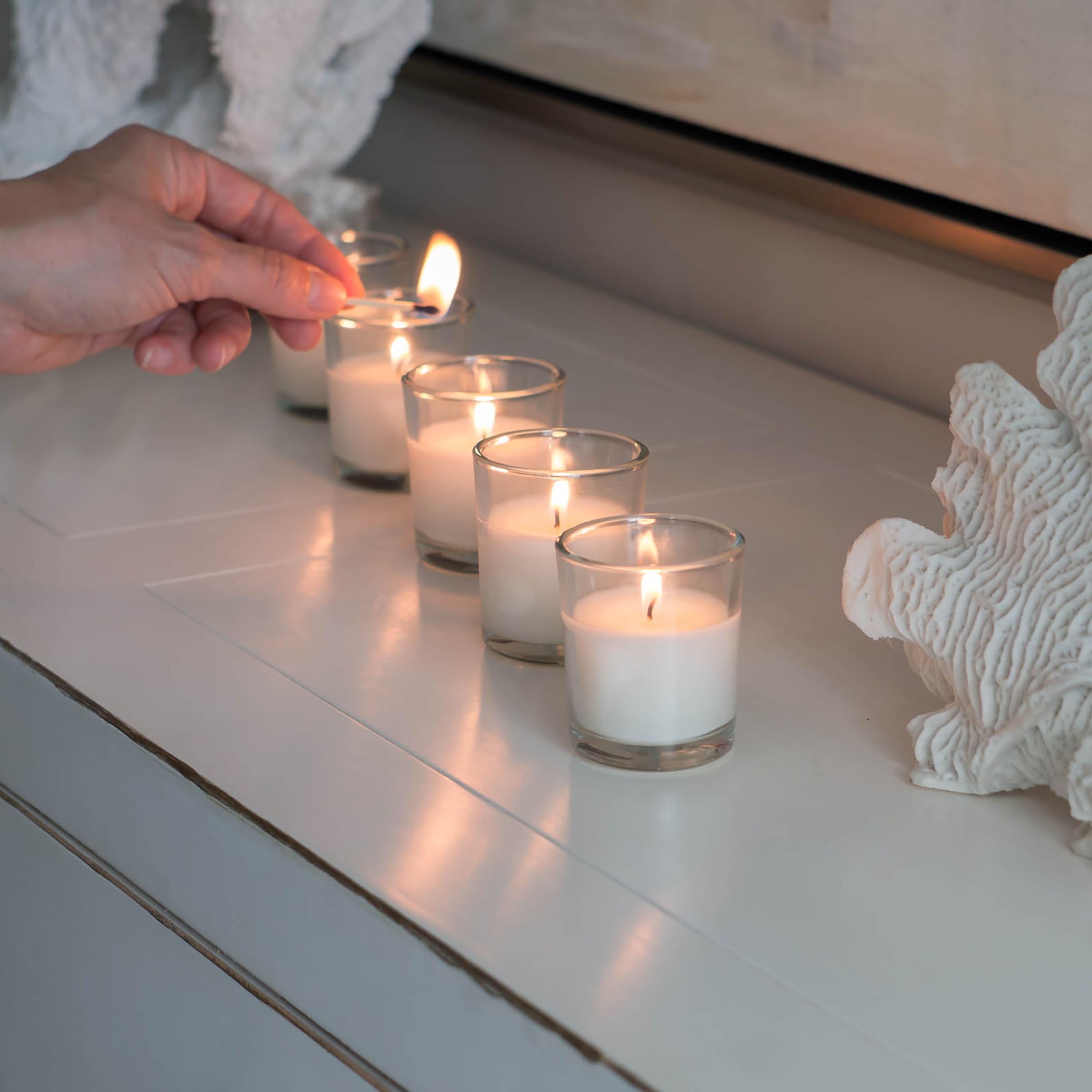 Stonebriar boîtes séparées pour chaque bougie, livraison sans dommage