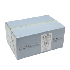 Stonebriar bougie votive en verre clair vue de face, s’intègre partout