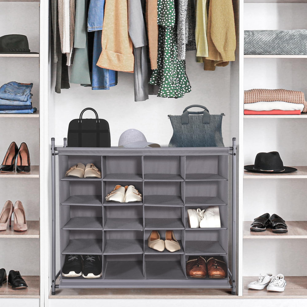 STORAGE MANIAC gros plan housse polyester facile à nettoyer et durable