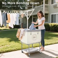 STORAGE MANIAC gros plan toile et coutures renforcées pour durabilité