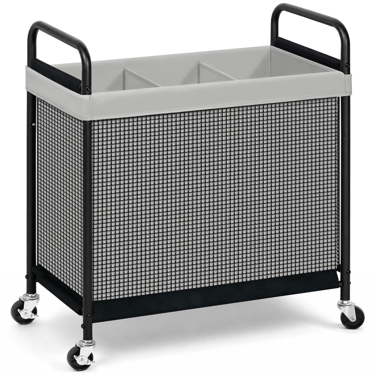 STORAGE MANIAC face avant du panier 120L montrant tri facile