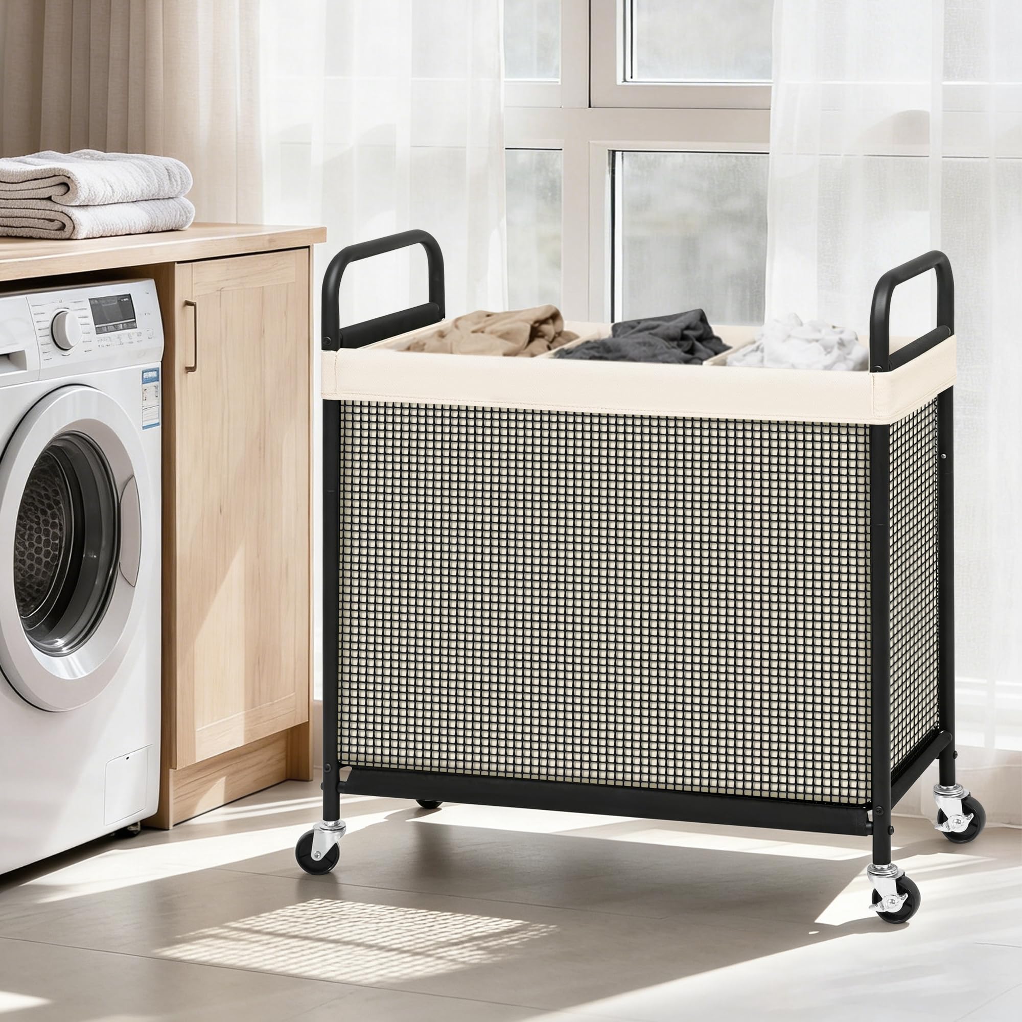 STORAGE MANIAC gros plan maille PVC montrant robustesse et ventilation