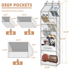 STORAGE MANIAC poche profonde ouverte facilite accès et rangement