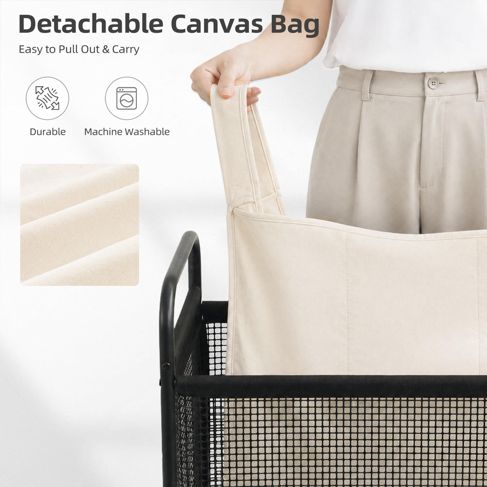 STORAGE MANIAC roulette avec frein illustrant stabilité et mobilité