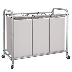 STORAGE MANIAC vue avant avec trois sacs et gain de rangement