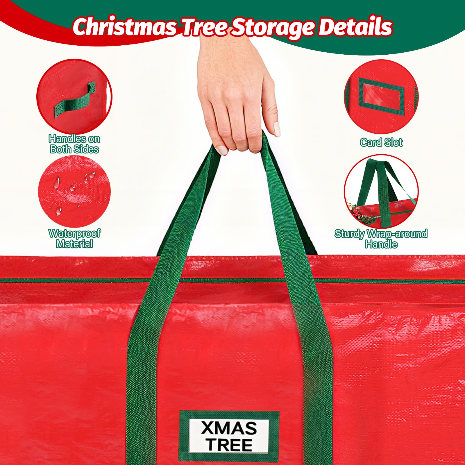 StorageRight comparaison taille du sac avec échelle pour évaluer capacité