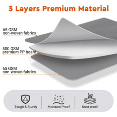 StorageTastic fenêtre transparente et étiquette pour repérer le contenu rapidement