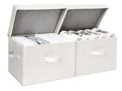 StorageWorks face avant ouverte montrant rangement organisé et gain de place