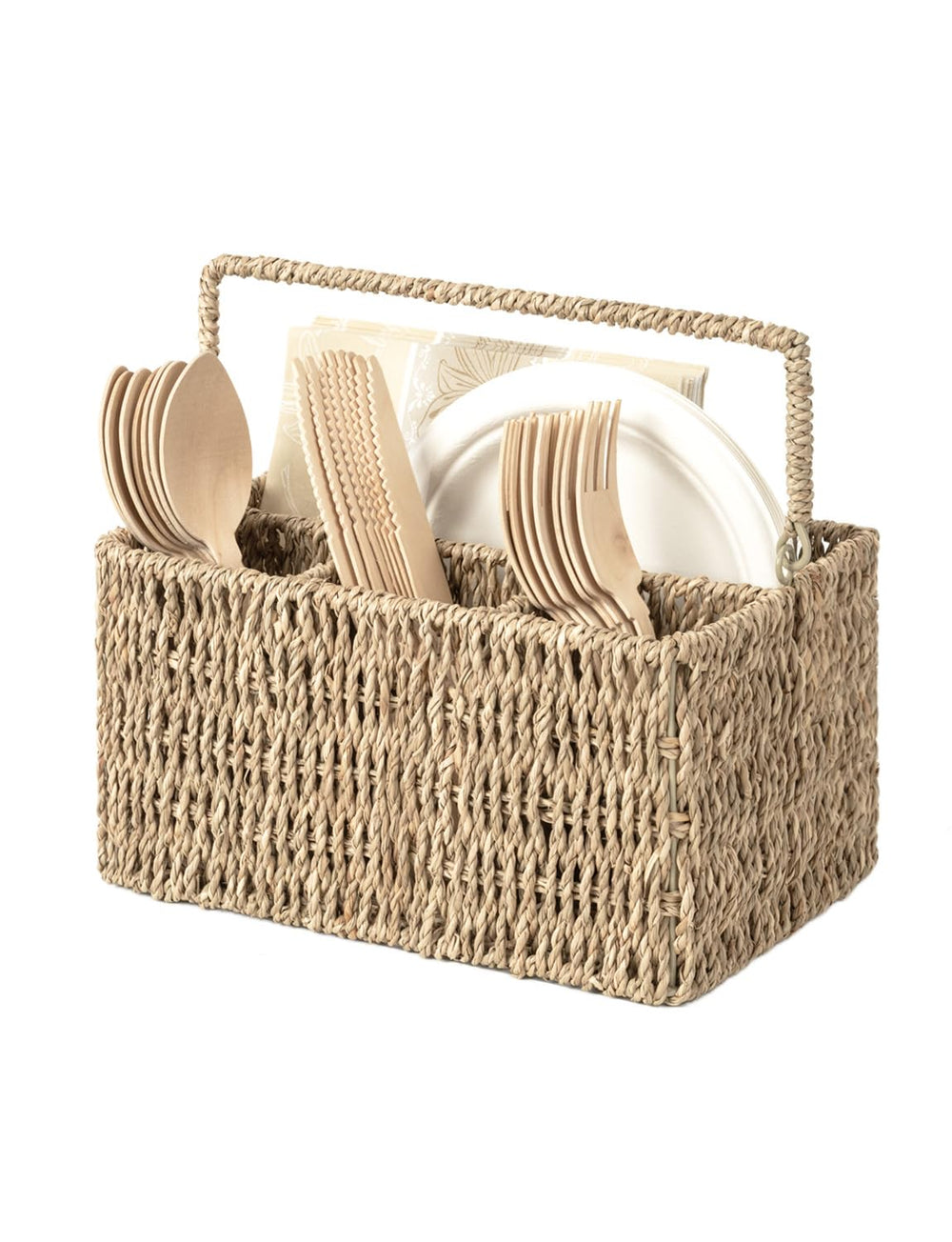 StorageWorks vue de face montrant le design naturel et rangement pratique