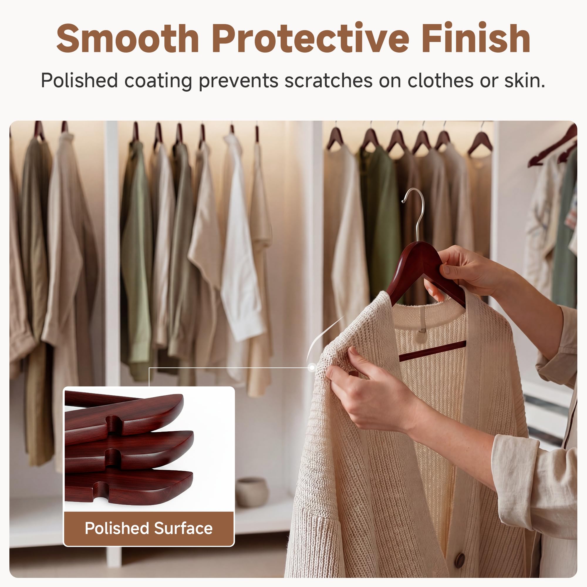 StorageWorks barre pour pantalons permettant tenue d'ensemble organisée