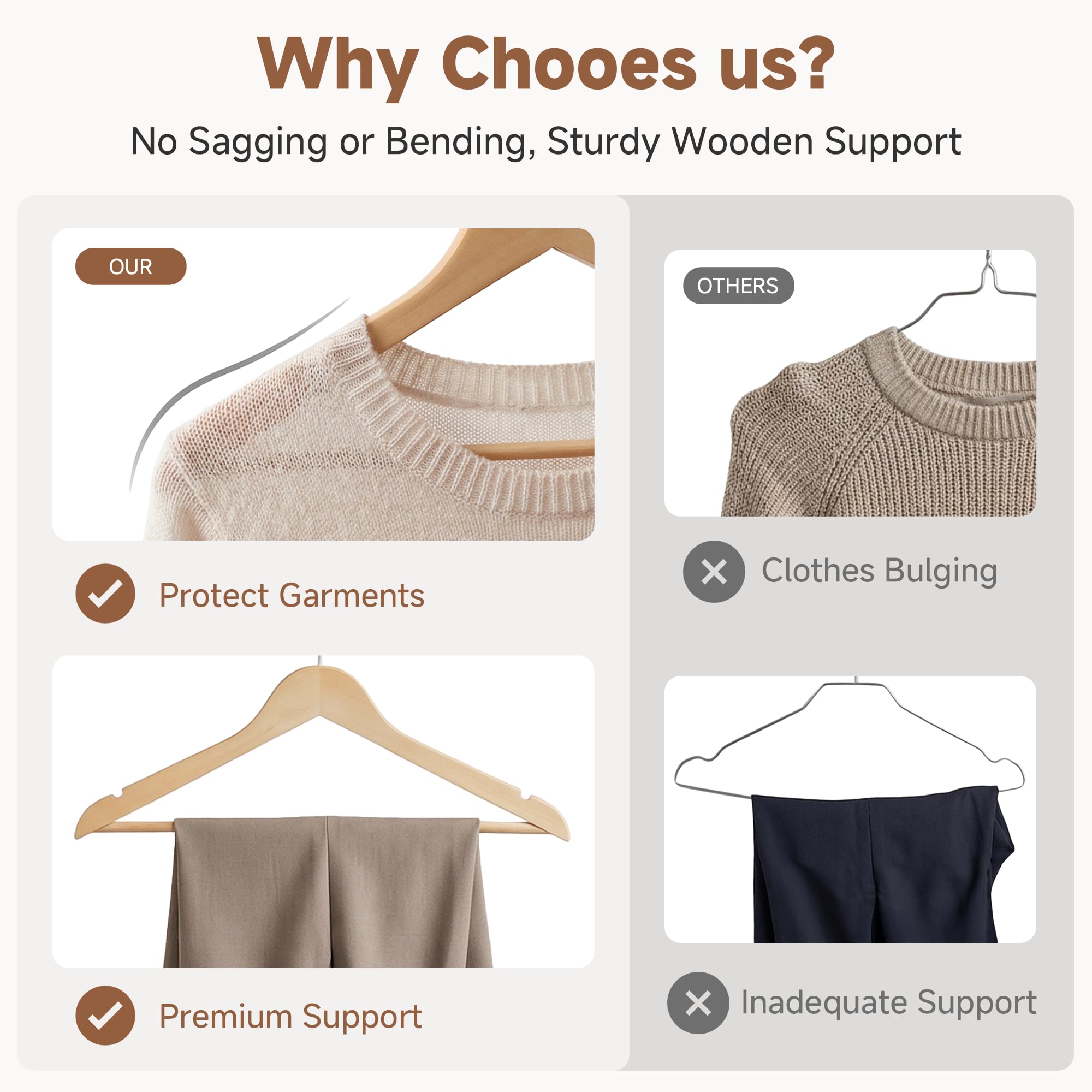 StorageWorks crochet 360 degrés facilitant accès rapide aux vêtements