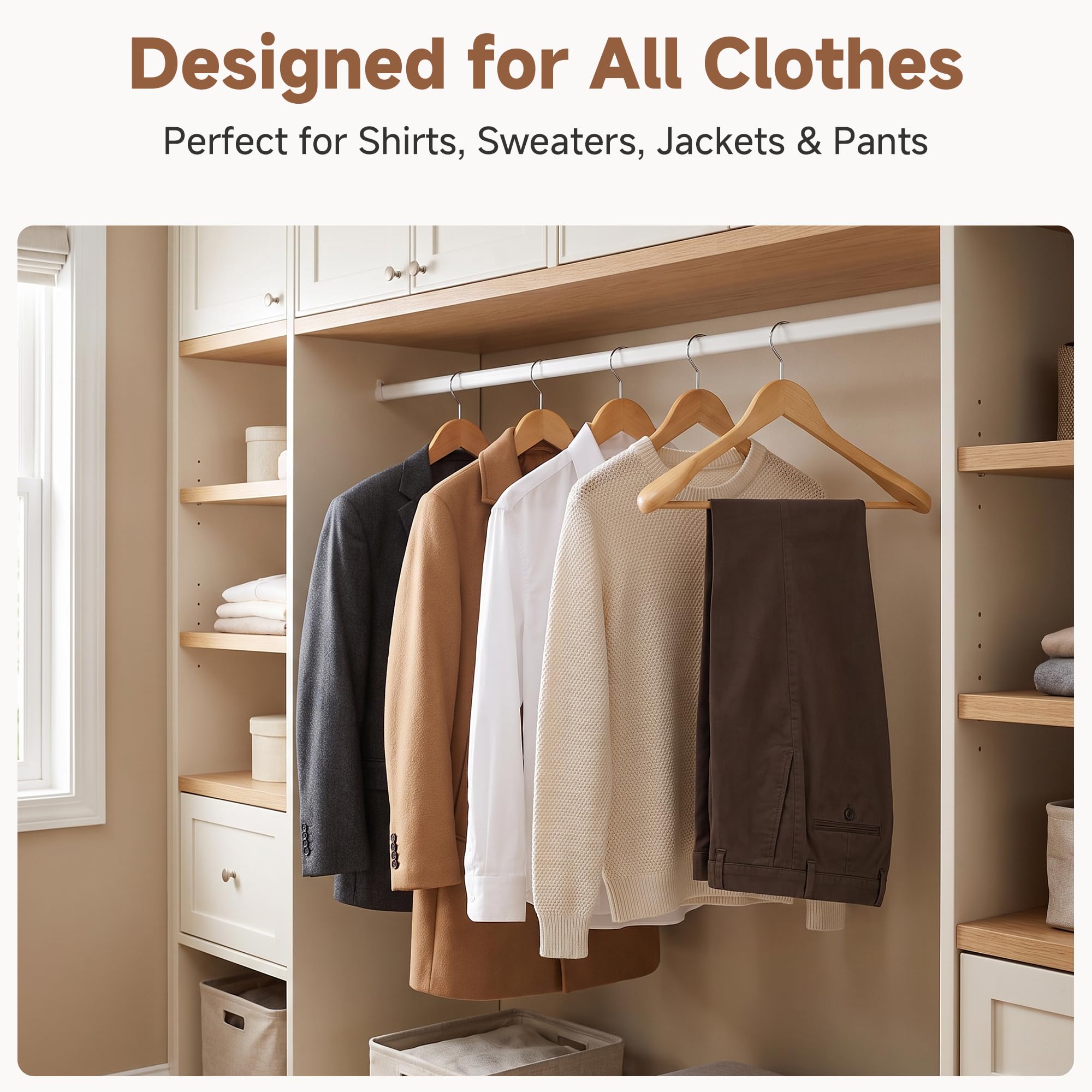 StorageWorks cintres en dressing lifestyle apportant organisation soignée