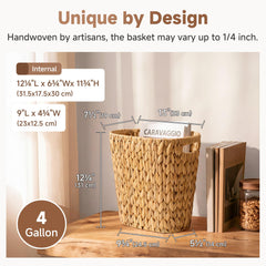 StorageWorks gros plan tressage jacinthe d'eau durable