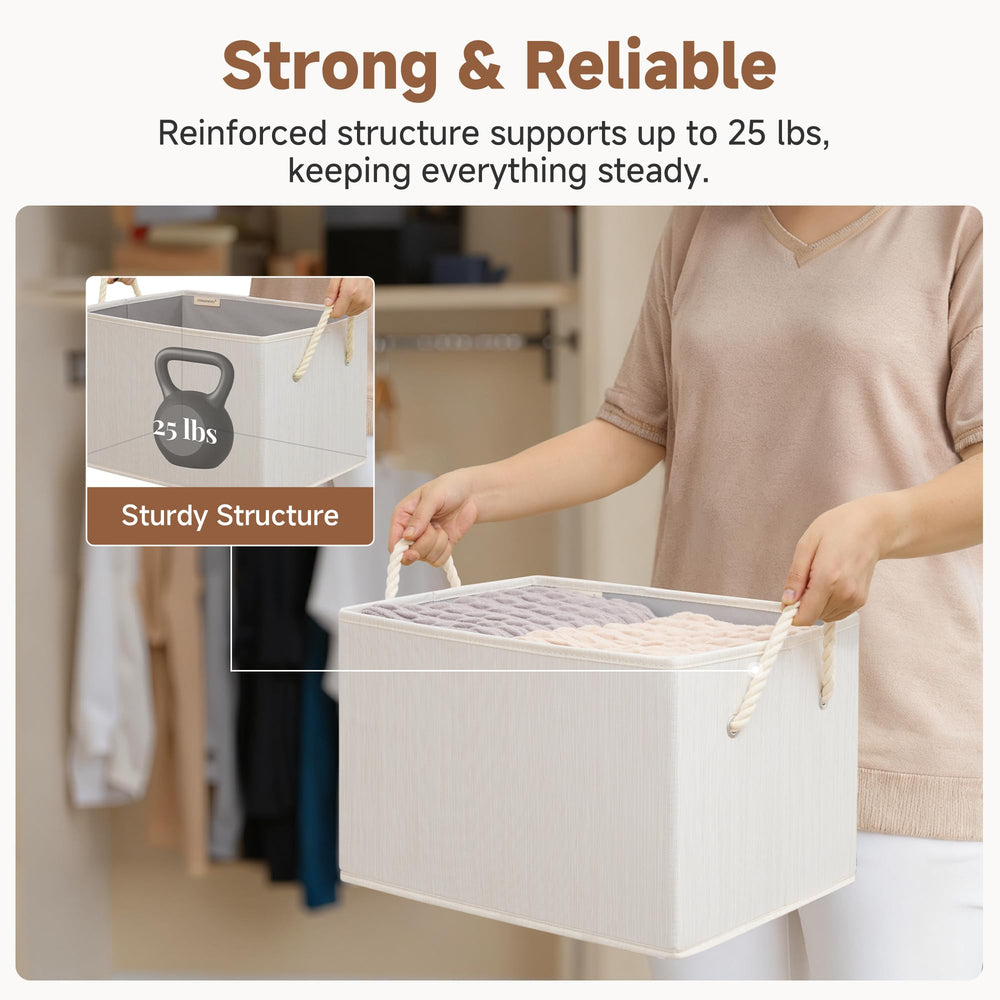 Corbeille StorageWorks pliée pour rangement compact et économie d'espace