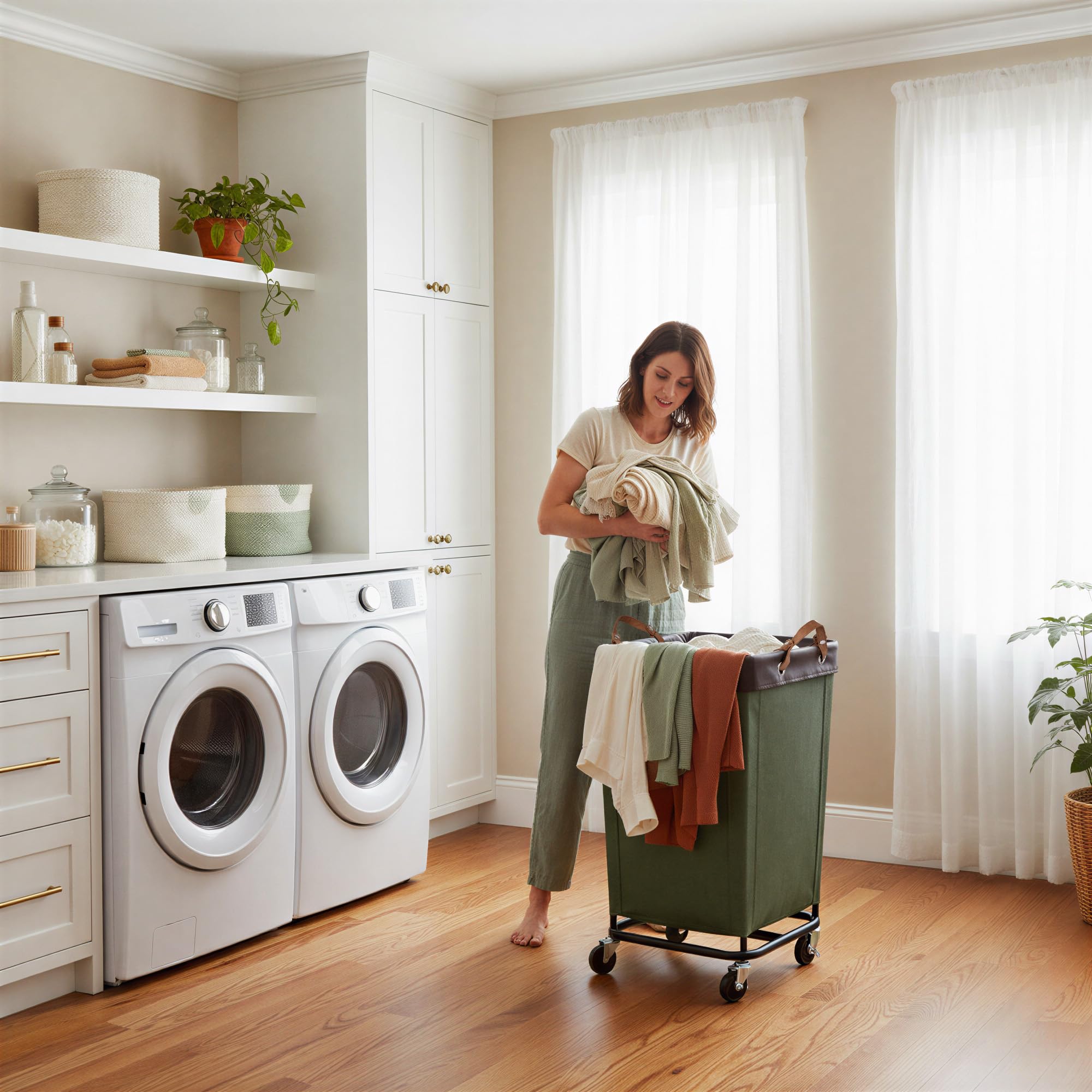 StorageWorks gros plan poignée en simili-cuir pour une prise confortable et contrôle amélioré