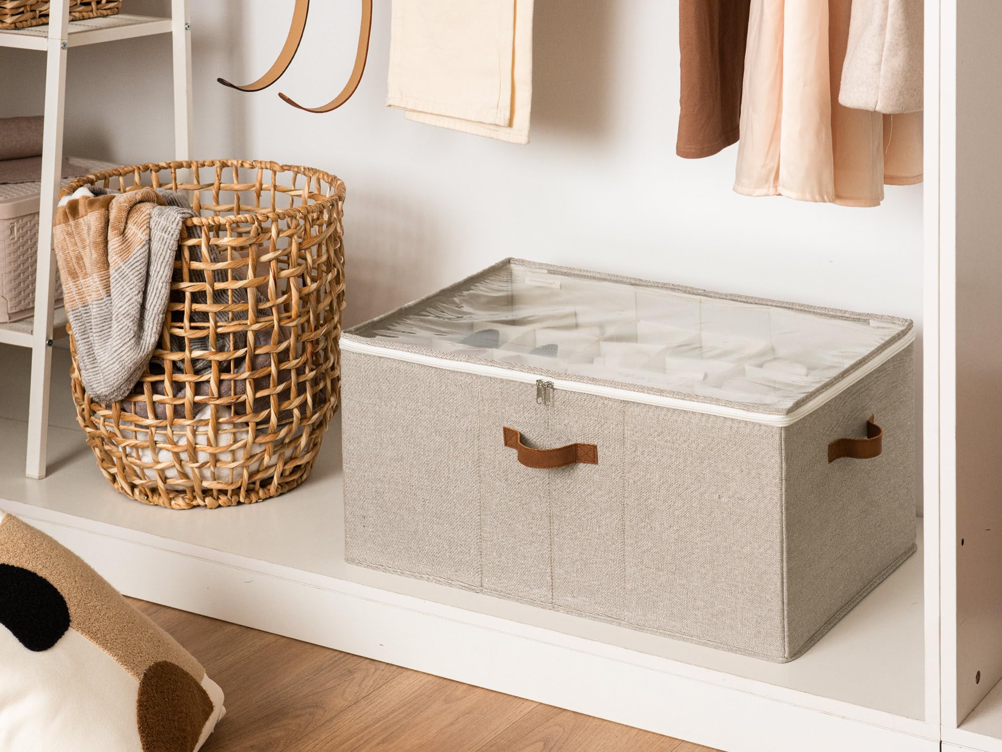 StorageWorks gros plan séparateurs réglables illustrant modularité pratique