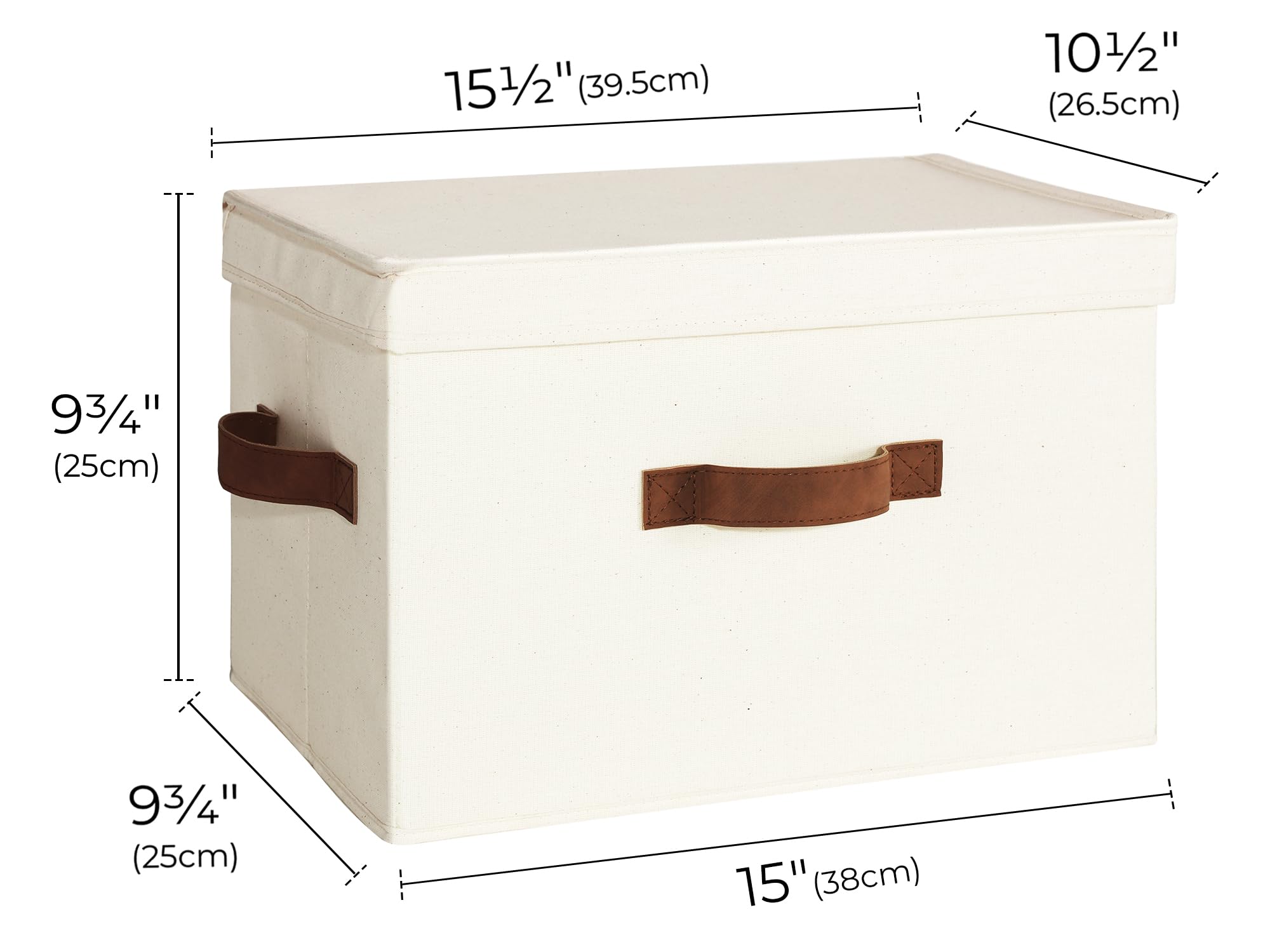 StorageWorks gros plan tissu et renforts, structure solide visible