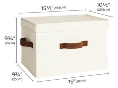 StorageWorks gros plan tissu et renforts, structure solide visible