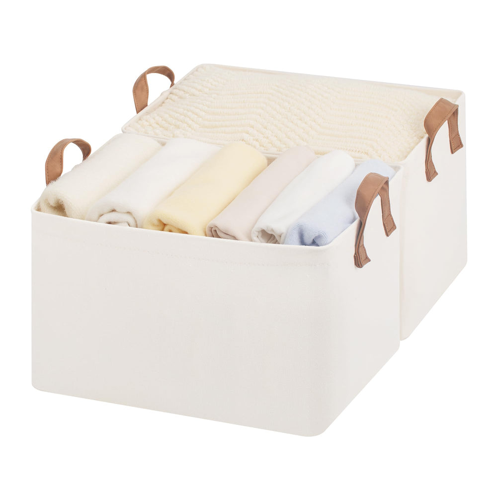StorageWorks panier face avant montrant design naturel et capacité