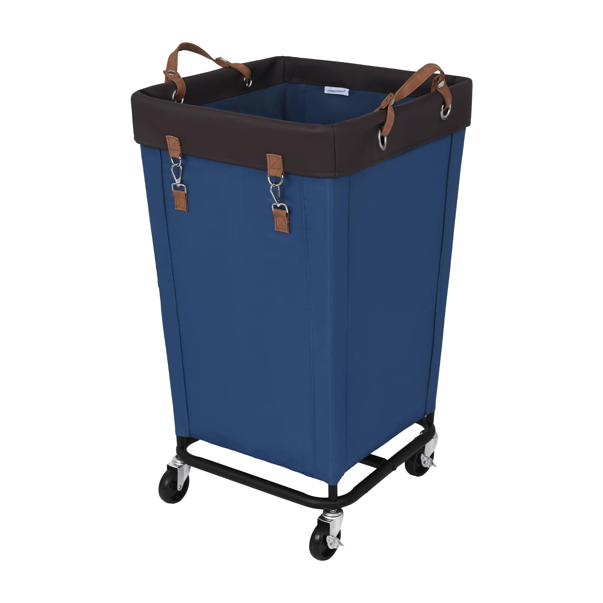 StorageWorks vue de face avec linge, grande capacité pratique