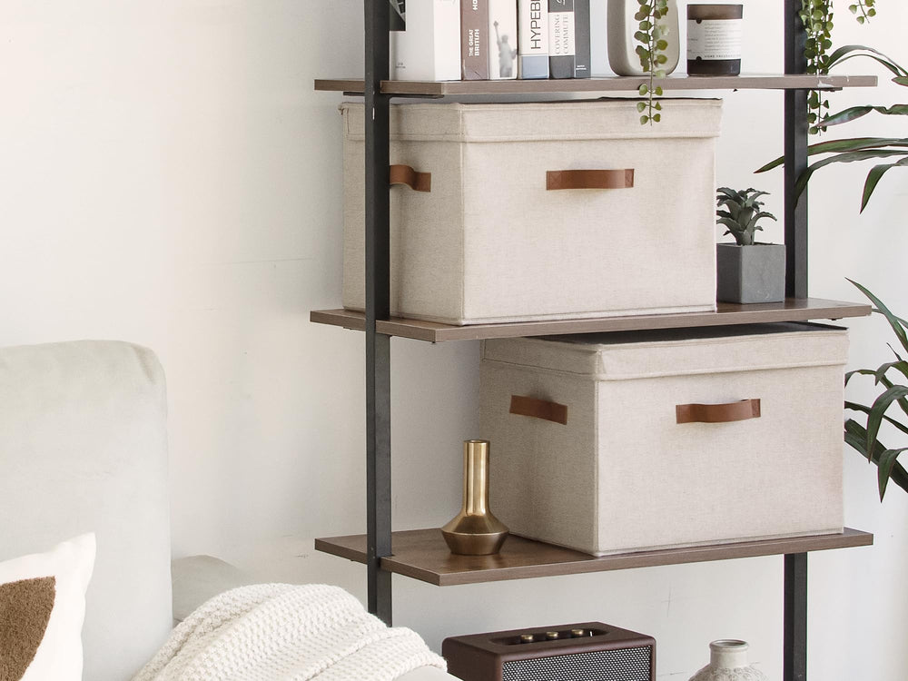 StorageWorks paniers pliés et rangés pour stockage compact