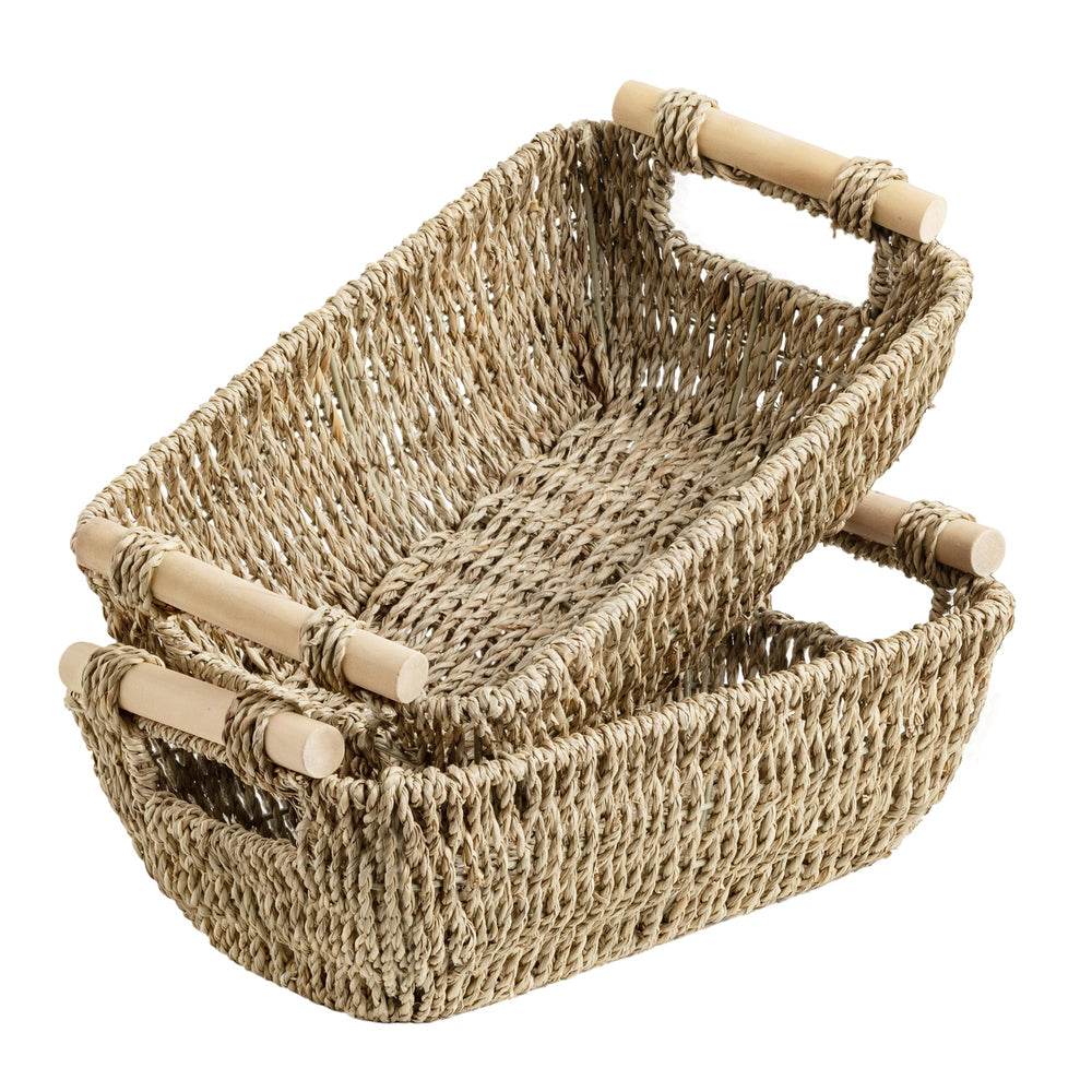 StorageWorks petit panier face, look naturel et organisation immédiate