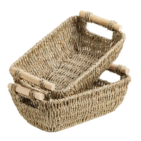 StorageWorks petit panier face, look naturel et organisation immédiate