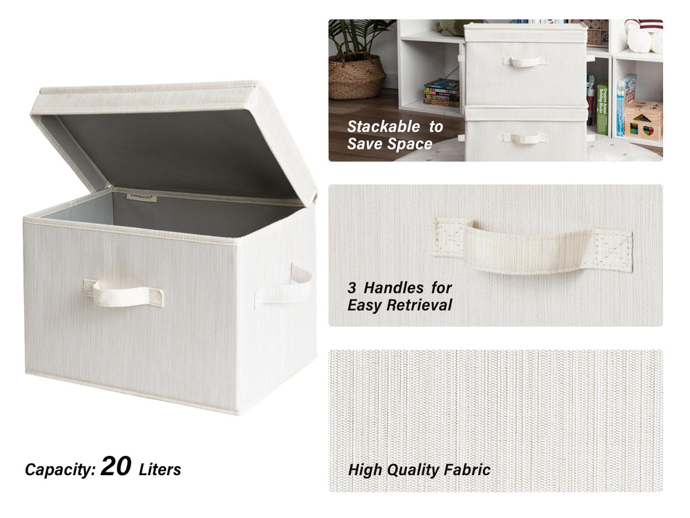 StorageWorks poignées cousues visibles facilitant transport ergonomique