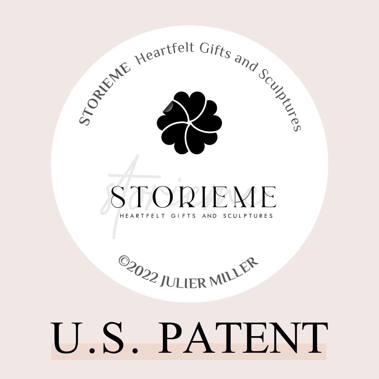 Storieme carte message gros plan avec bénédiction, souvenir personnalisé et touchant