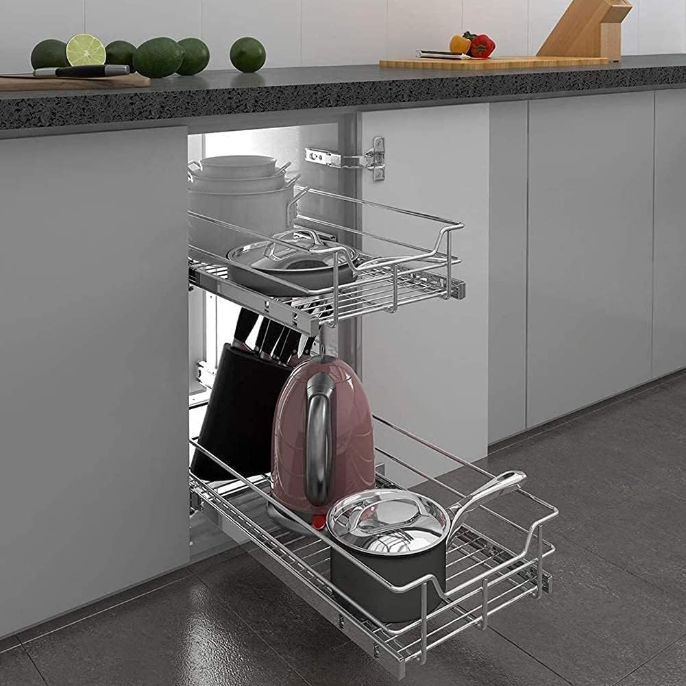 STORKING en situation cuisine montrant gain d'espace et accessibilité