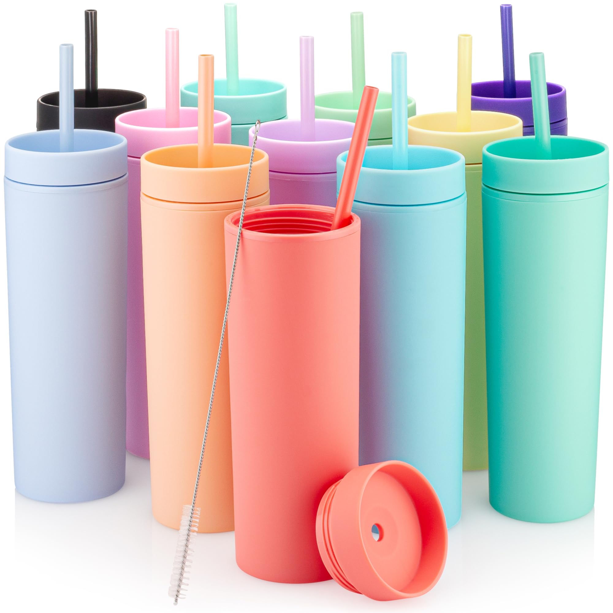 STRATA CUPS face avant montrant lot de 12, pratique pour fêtes