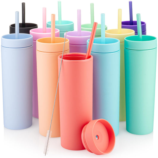STRATA CUPS face avant montrant lot de 12, pratique pour fêtes