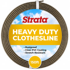 Strata gros plan sur le gainage PVC montrant protection contre la corrosion